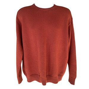 Tommy Bahama Tight Knit Pullover Sweater Rolled Collar Knit Mens XL 100% Cotton